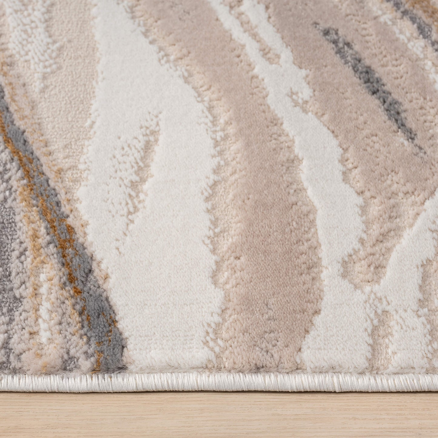 Relic Terra in Beige : Runner Rug