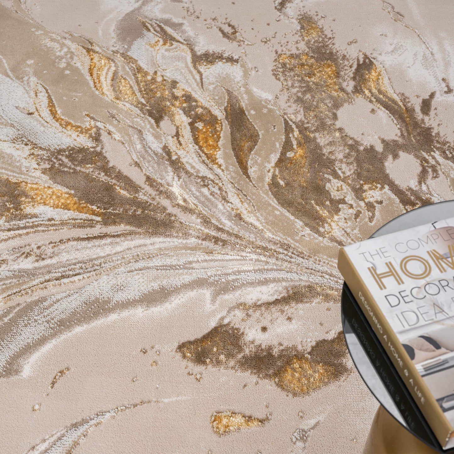 Relic Gold in Beige Rug