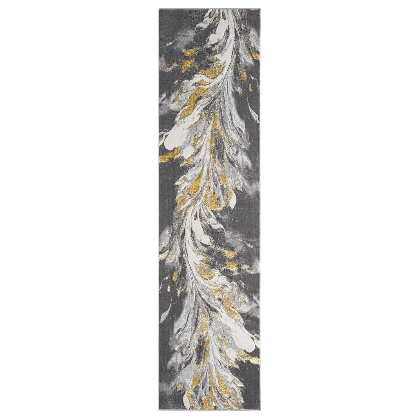 Relic Slate in Grey : Runner Rug