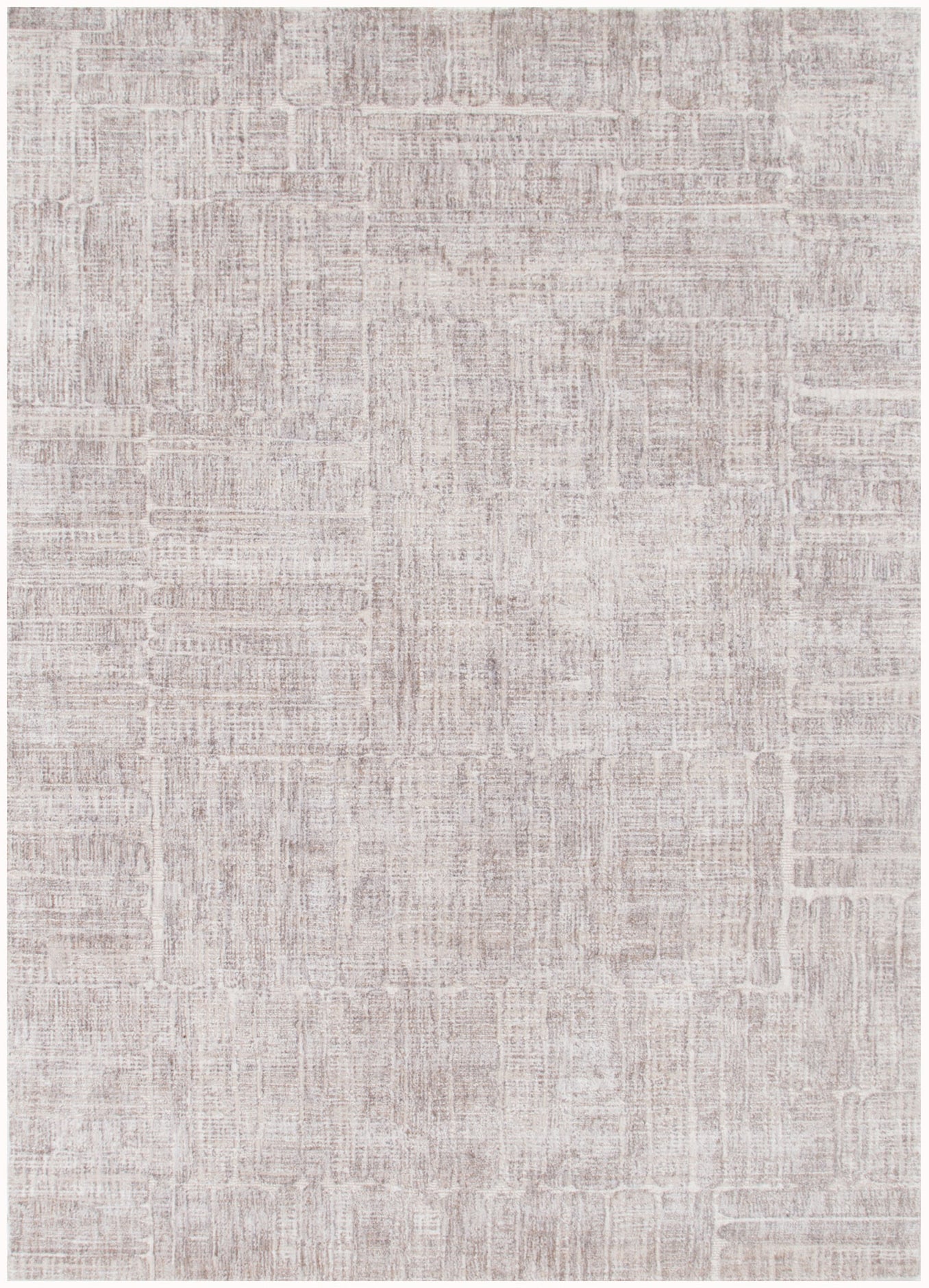 Solenne Beige Abstract Rug