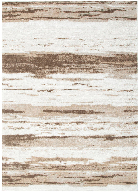 Edition Watercolour Lines in Brown Colour Rug