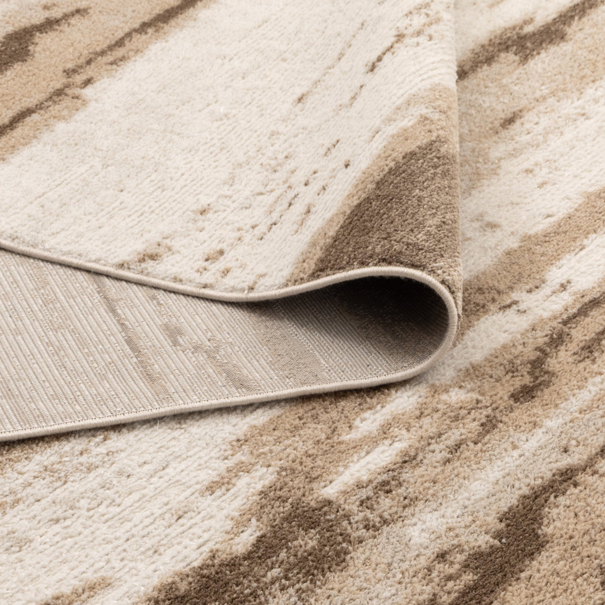 Edition Watercolour Lines in Brown Colour Rug