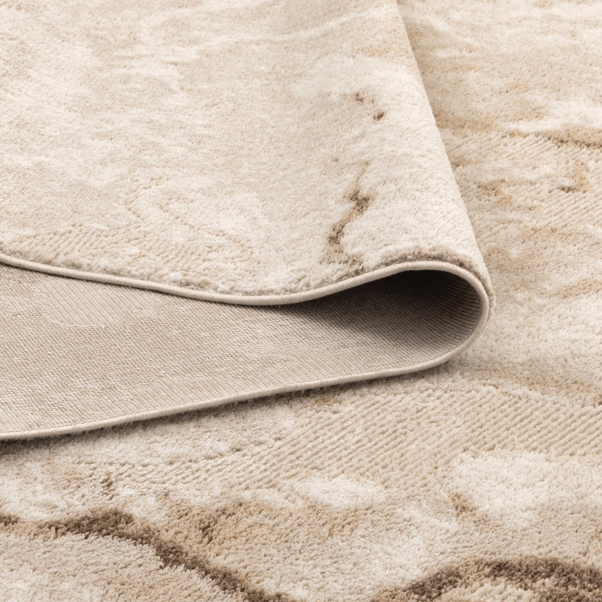 Edition Marble Astract in Beige Colour Rug