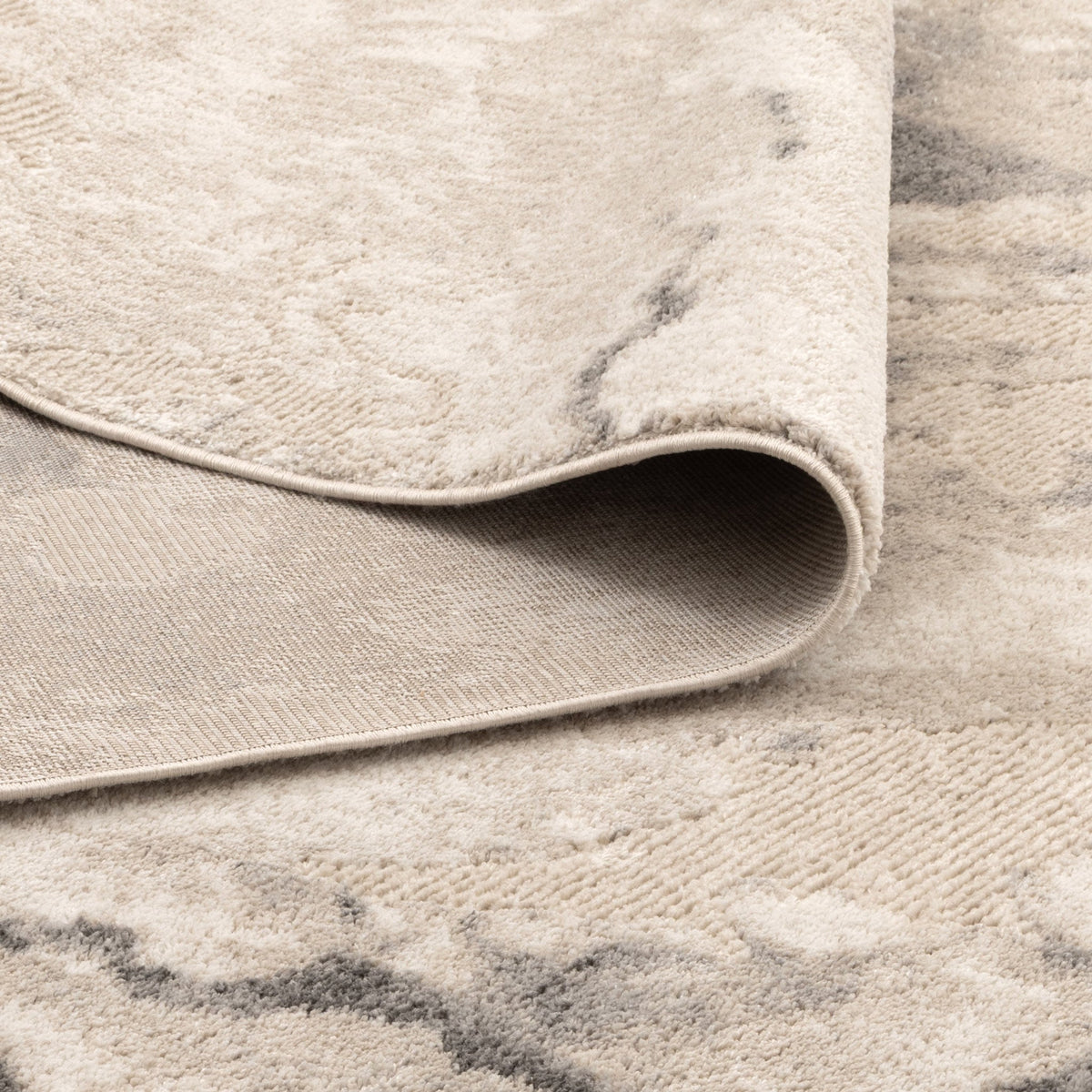 Edition Marble Abstract in Grey Colour Rug