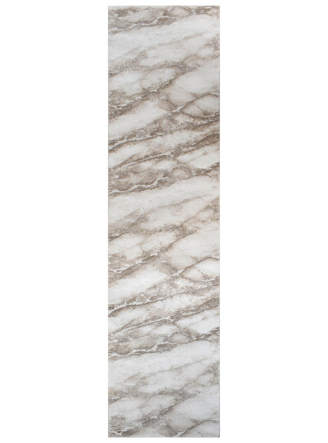 Sofia Emberwood Beige & Cream : Runner Rug