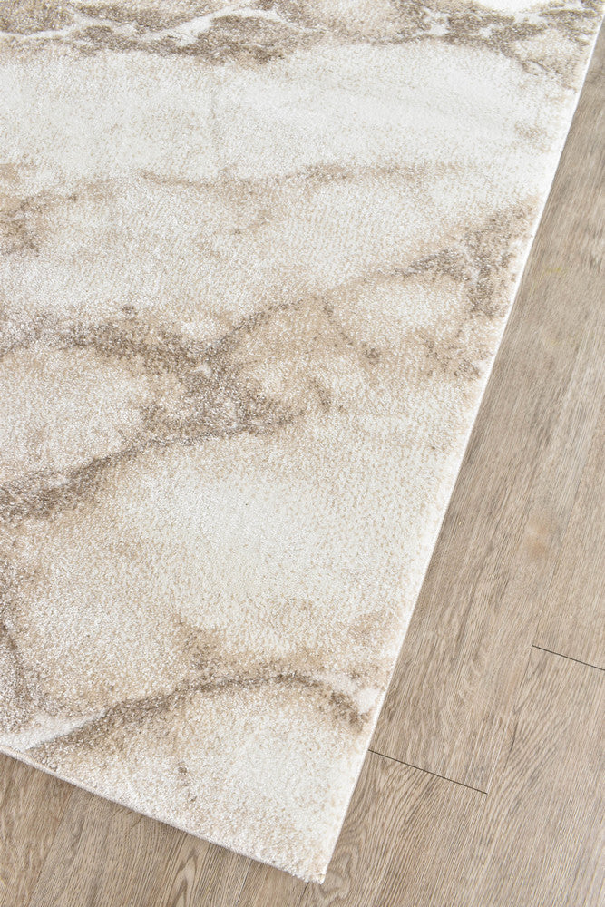 Sofia Emberwood Beige & Cream : Runner Rug