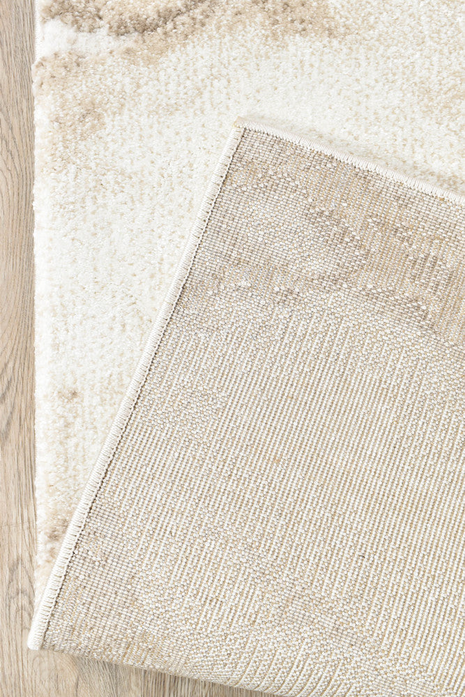 Sofia Emberwood Beige & Cream : Runner Rug