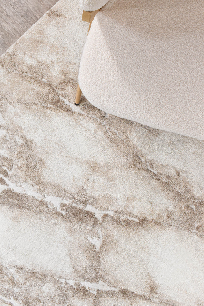 Sofia Emberwood in Beige Rug