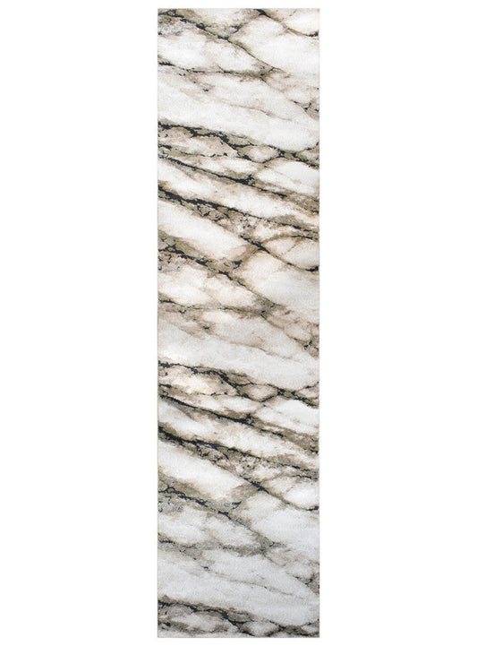 Sofia Sagefrost Beige & Cream : Runner Rug