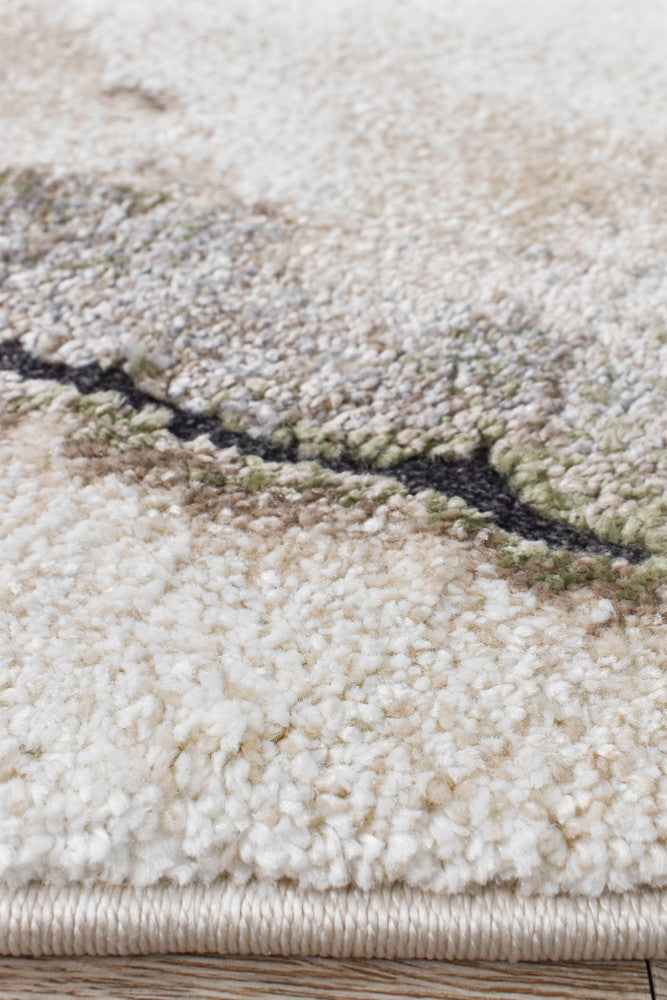 Sofia Sagefrost in Beige Rug