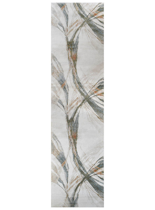 Sofia Emerald Beige & Cream : Runner Rug