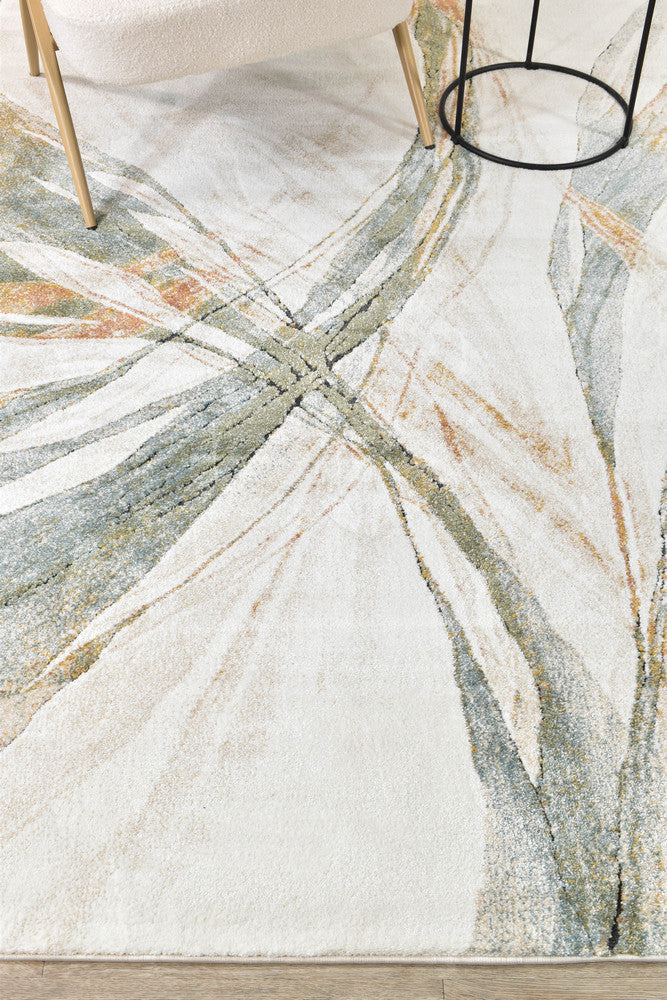 Sofia Emerald in Beige & Cream Rug