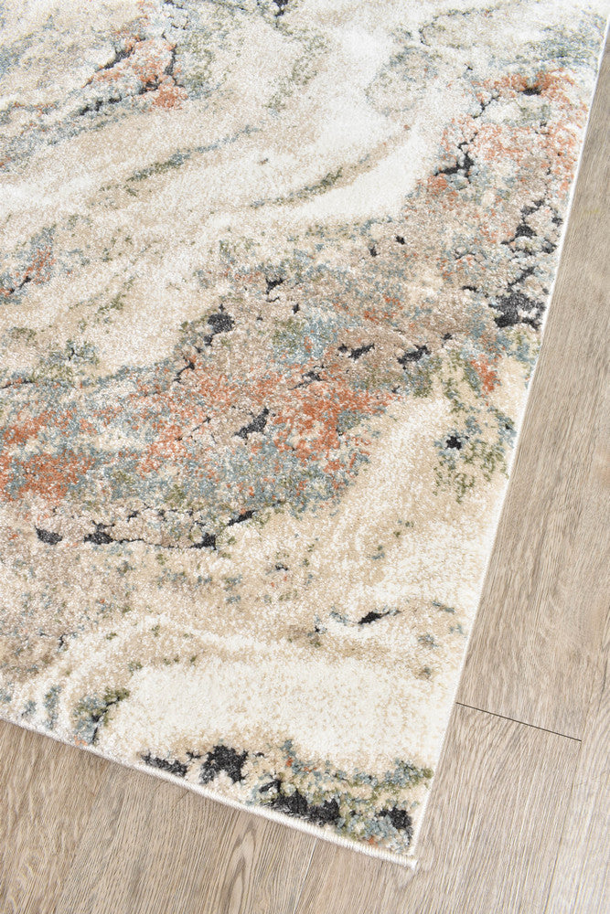 Sofia Lattice Soft Beige & Cream : Runner Rug