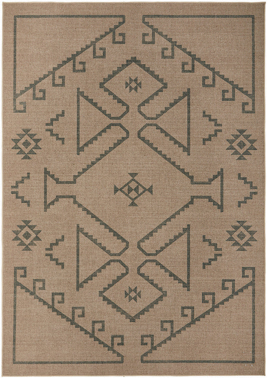 Solar Firuz Washable in Brown Rug
