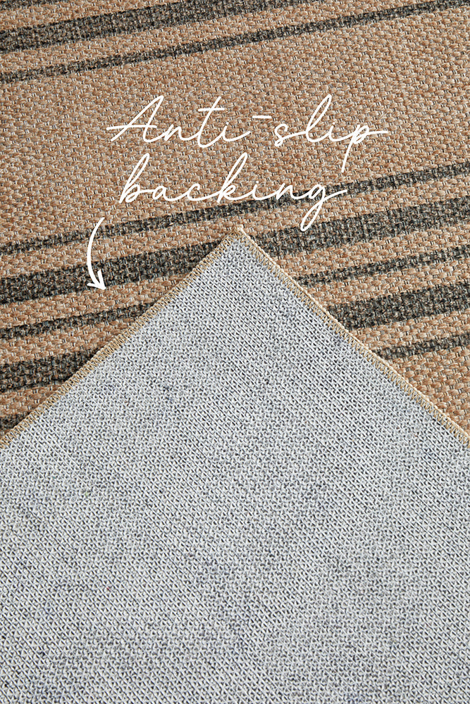 Solar Navin Washable in Brown Rug