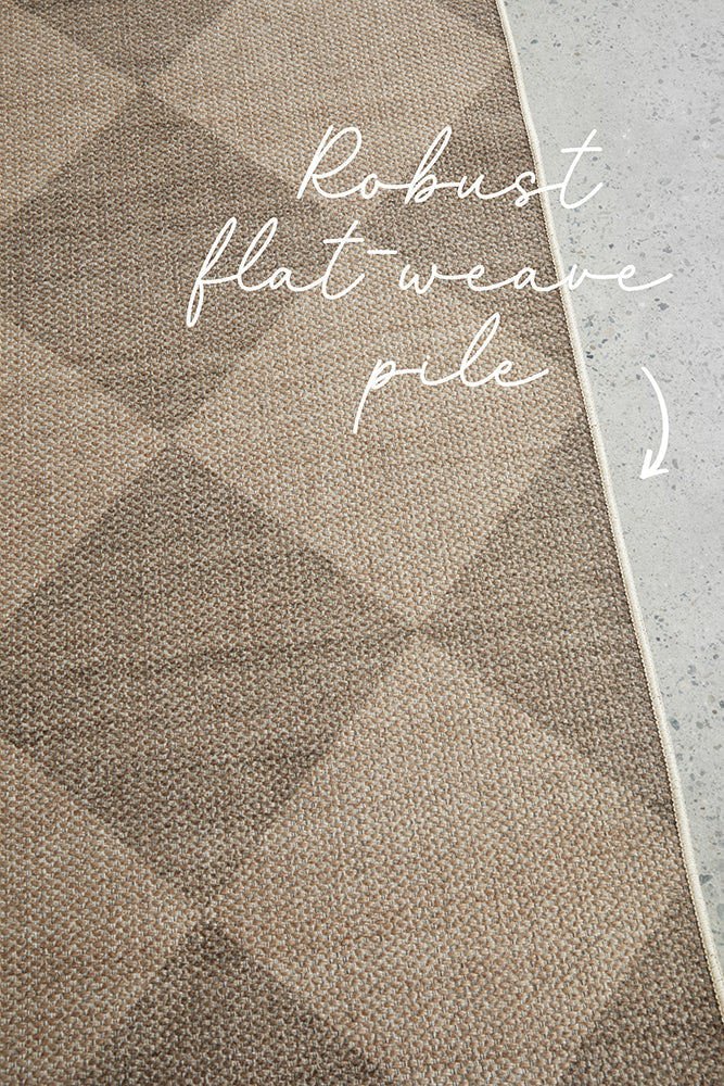 Solar Rishi Washable in Brown Rug