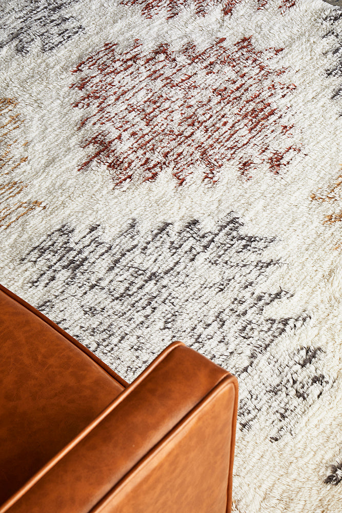 Summit Motif in Cream Rug – Cheapest Rugs Online