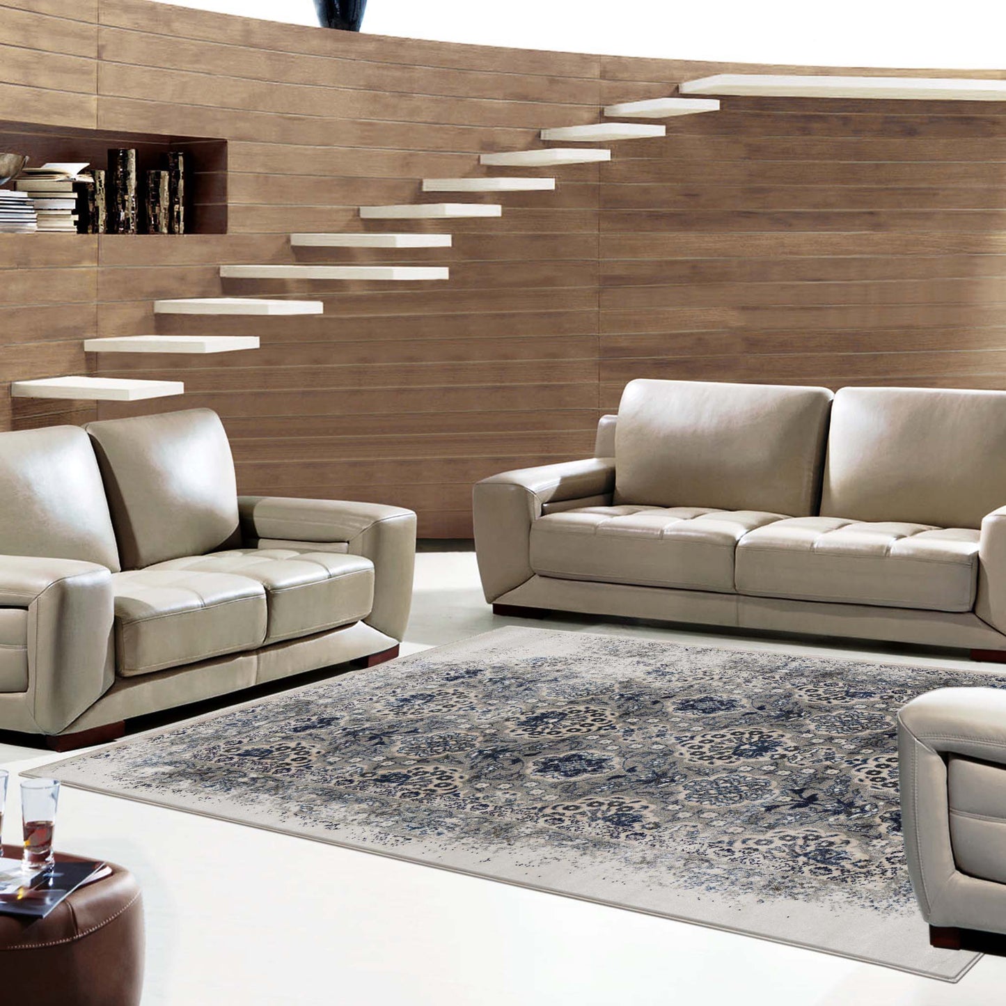 Sahara 100 in Grey Rug