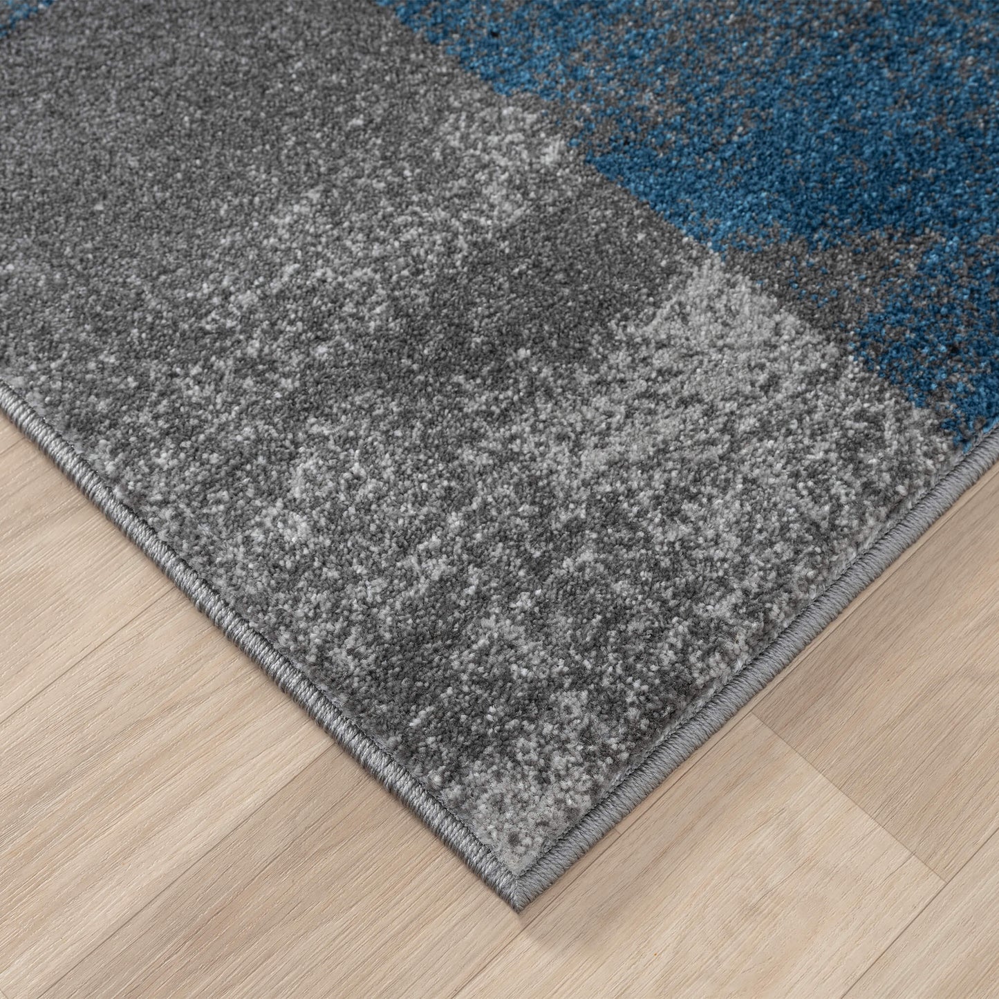 Slate in Blue Colour Rug