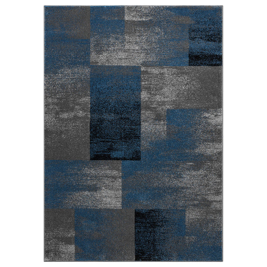 Slate in Blue Colour Rug