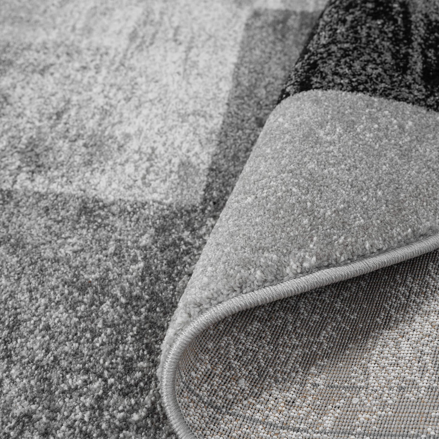 Slate in Grey Colour : Round Rug