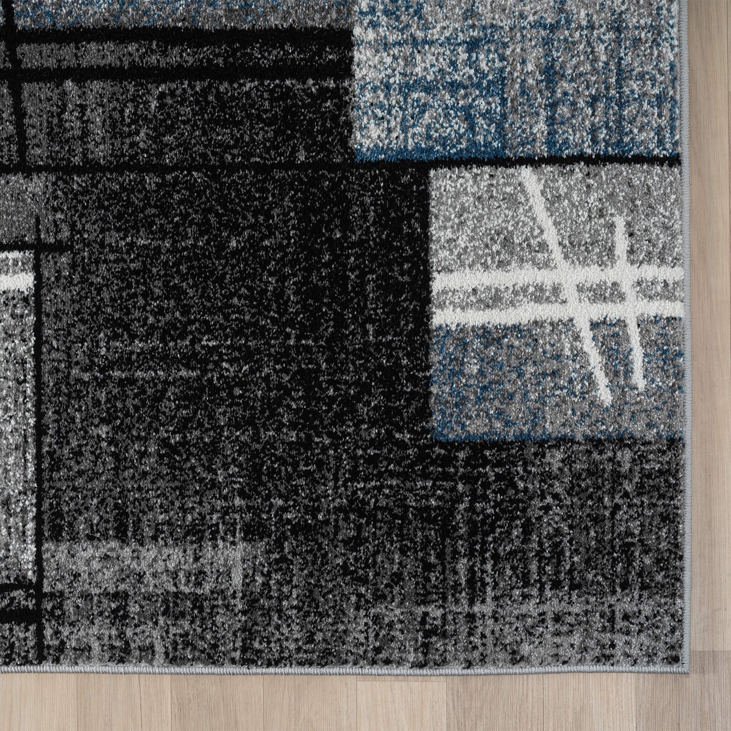 Slate in Blue Colour Rug