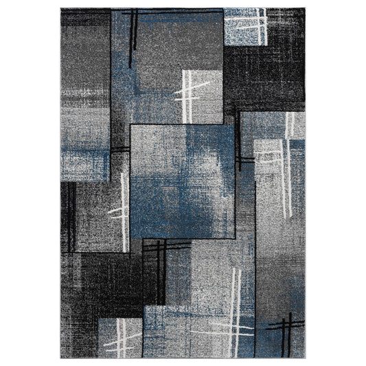 Slate in Blue Colour Rug