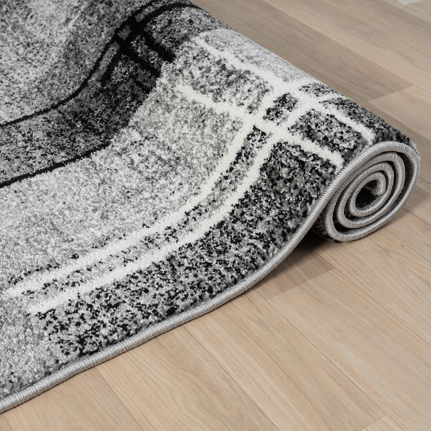Slate in Grey Colour : Runner Rug
