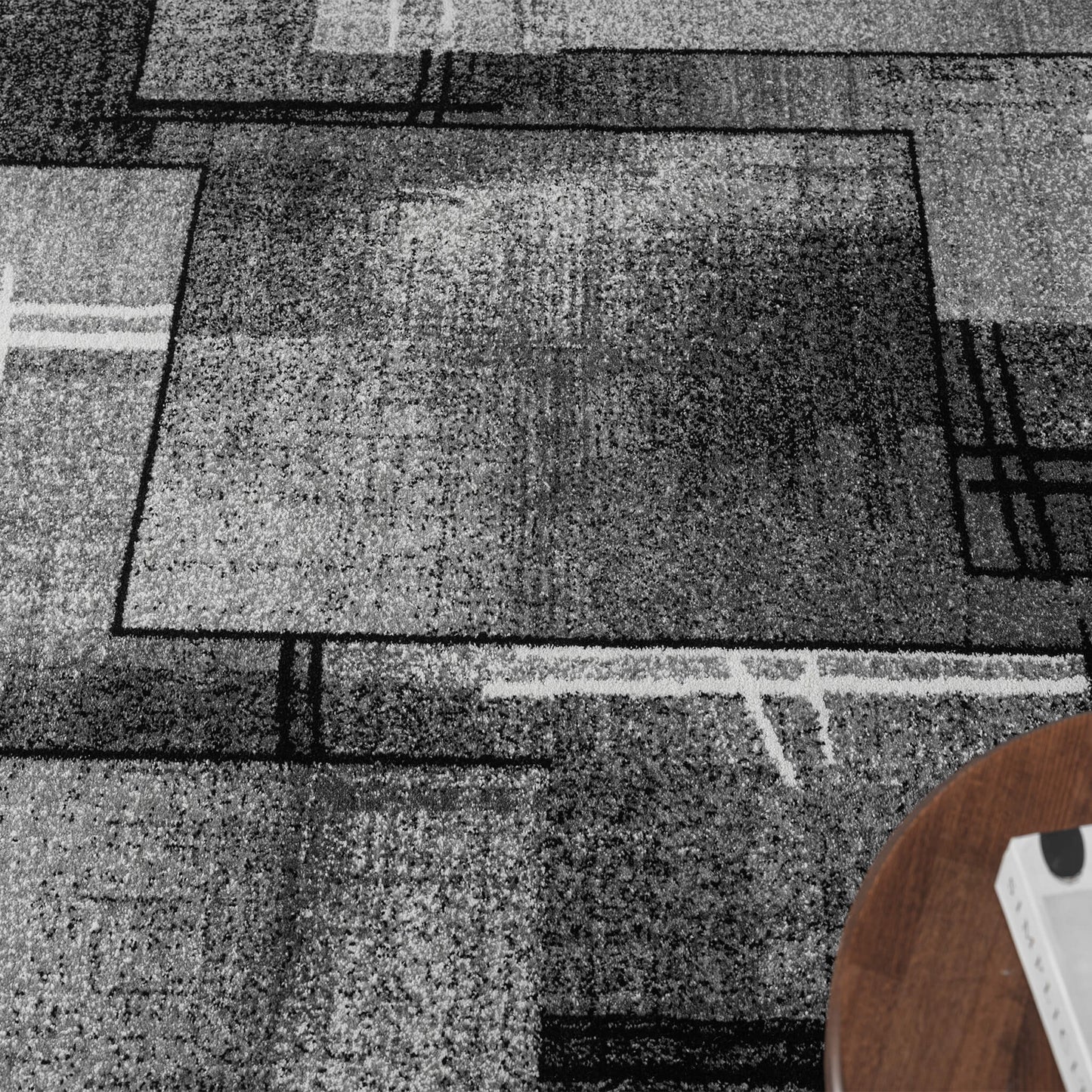 Slate in Grey Colour Rug