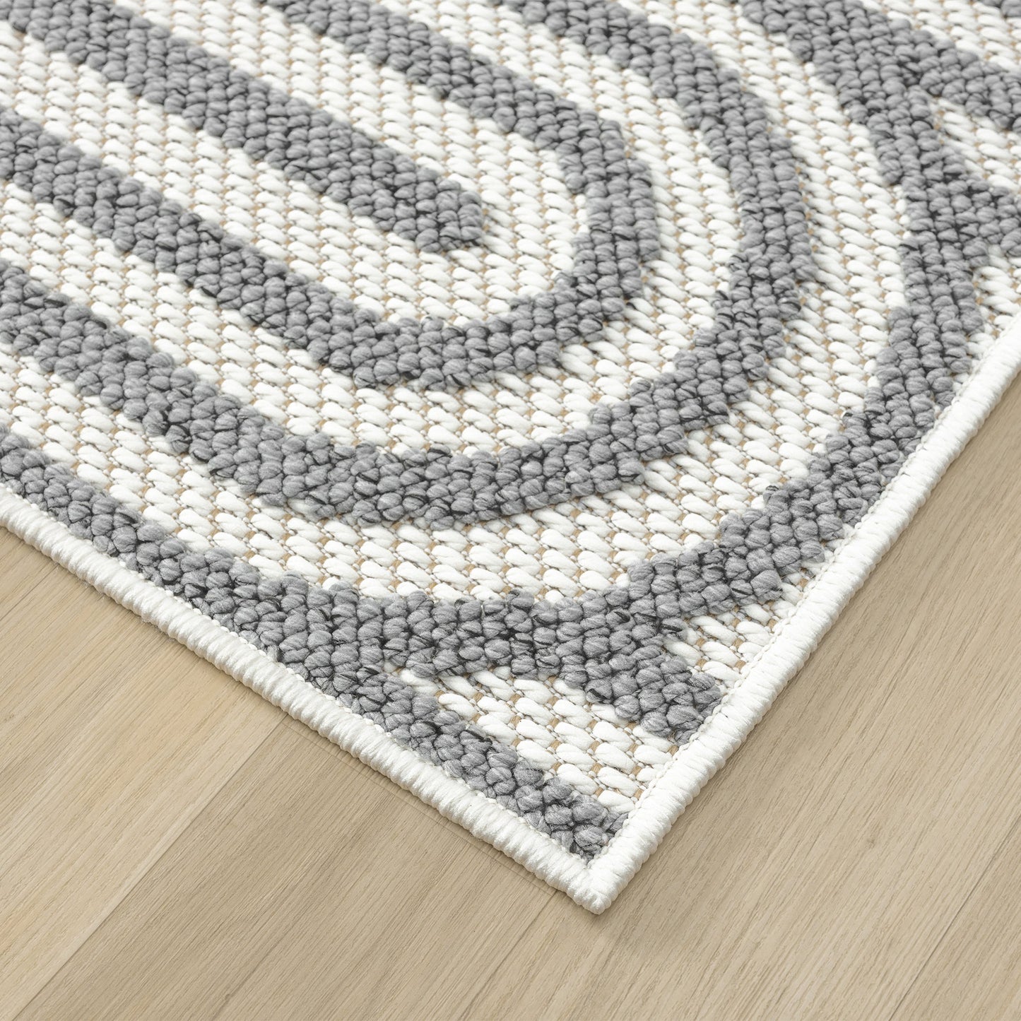 Solace Granite in Grey : Runner Rug