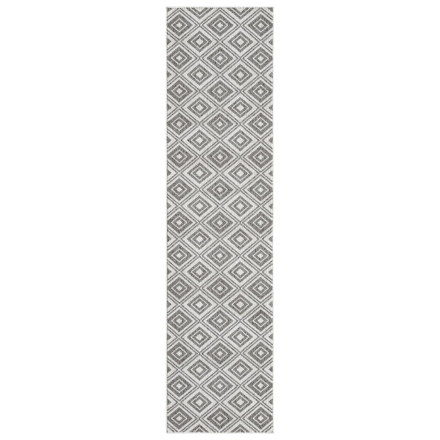 Solace Slate in Grey : Runner Rug