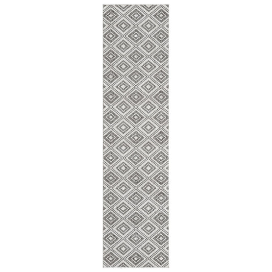 Solace Slate in Grey : Runner Rug