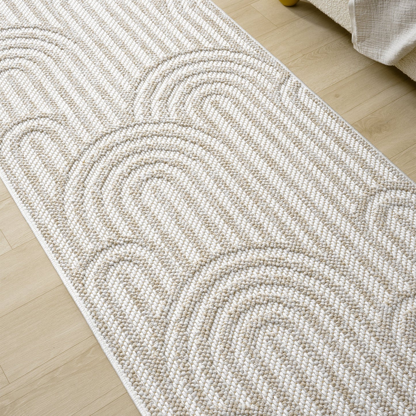 Solace Oak in Cream : Runner Rug
