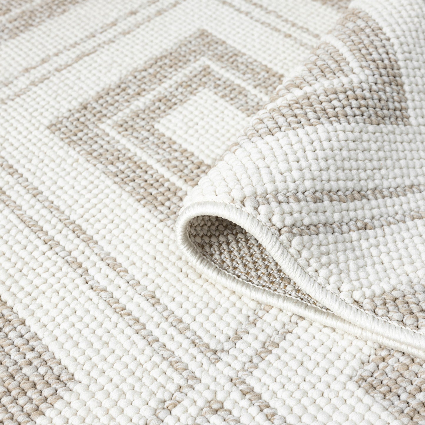 Solace Pebble in Cream : Runner Rug