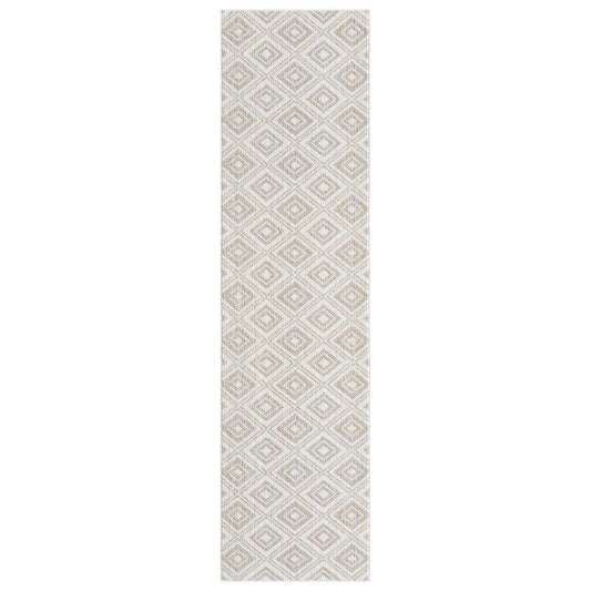 Solace Pebble in Cream : Runner Rug