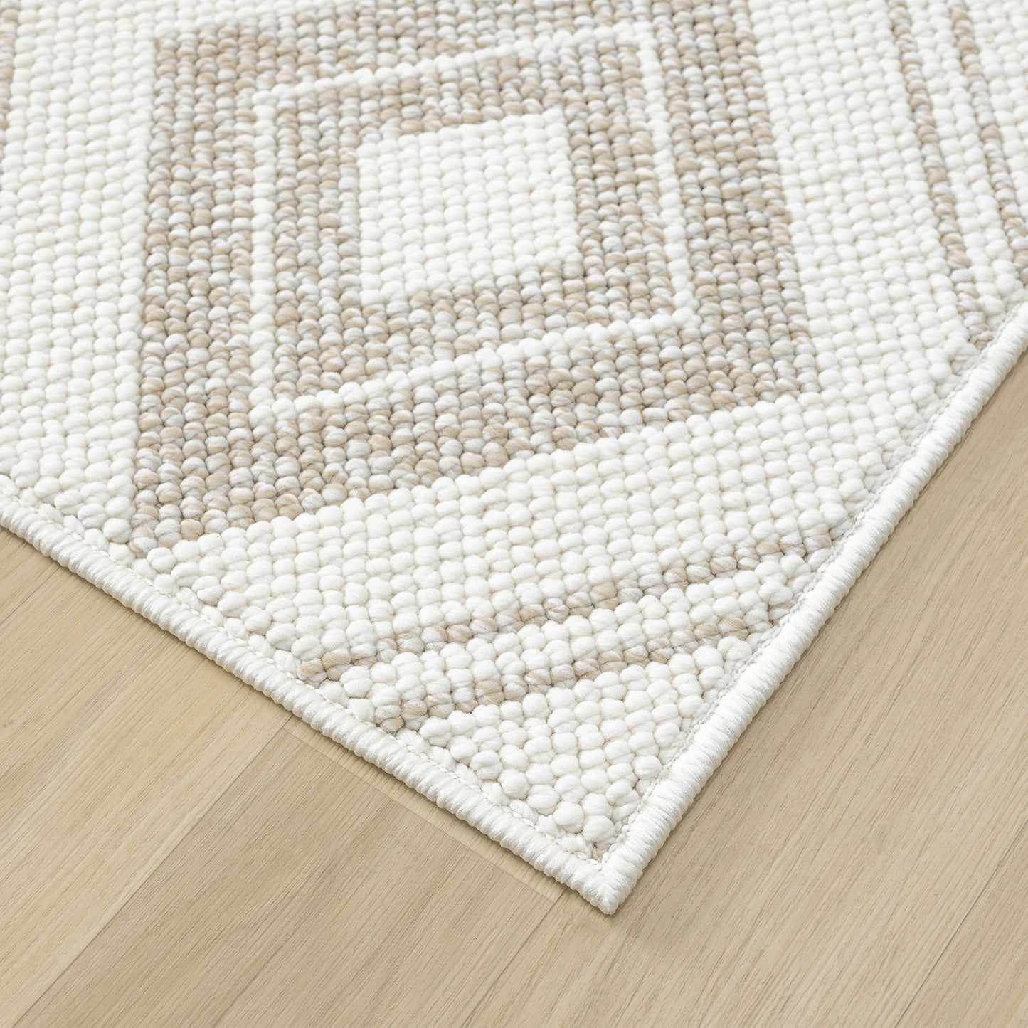 Solace Pebble in Cream Rug