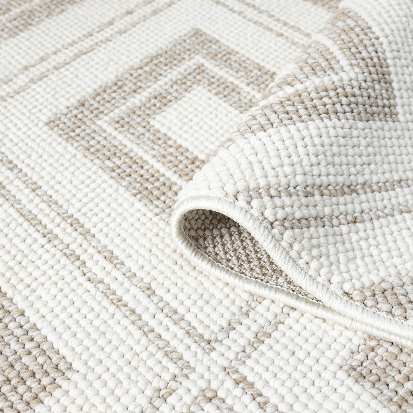 Solace Pebble in Cream Rug