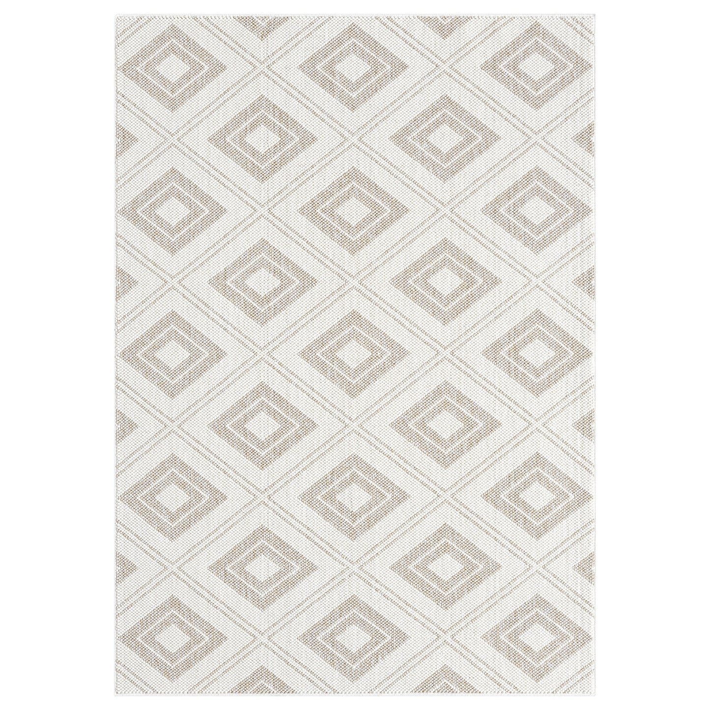 Solace Pebble in Cream Rug