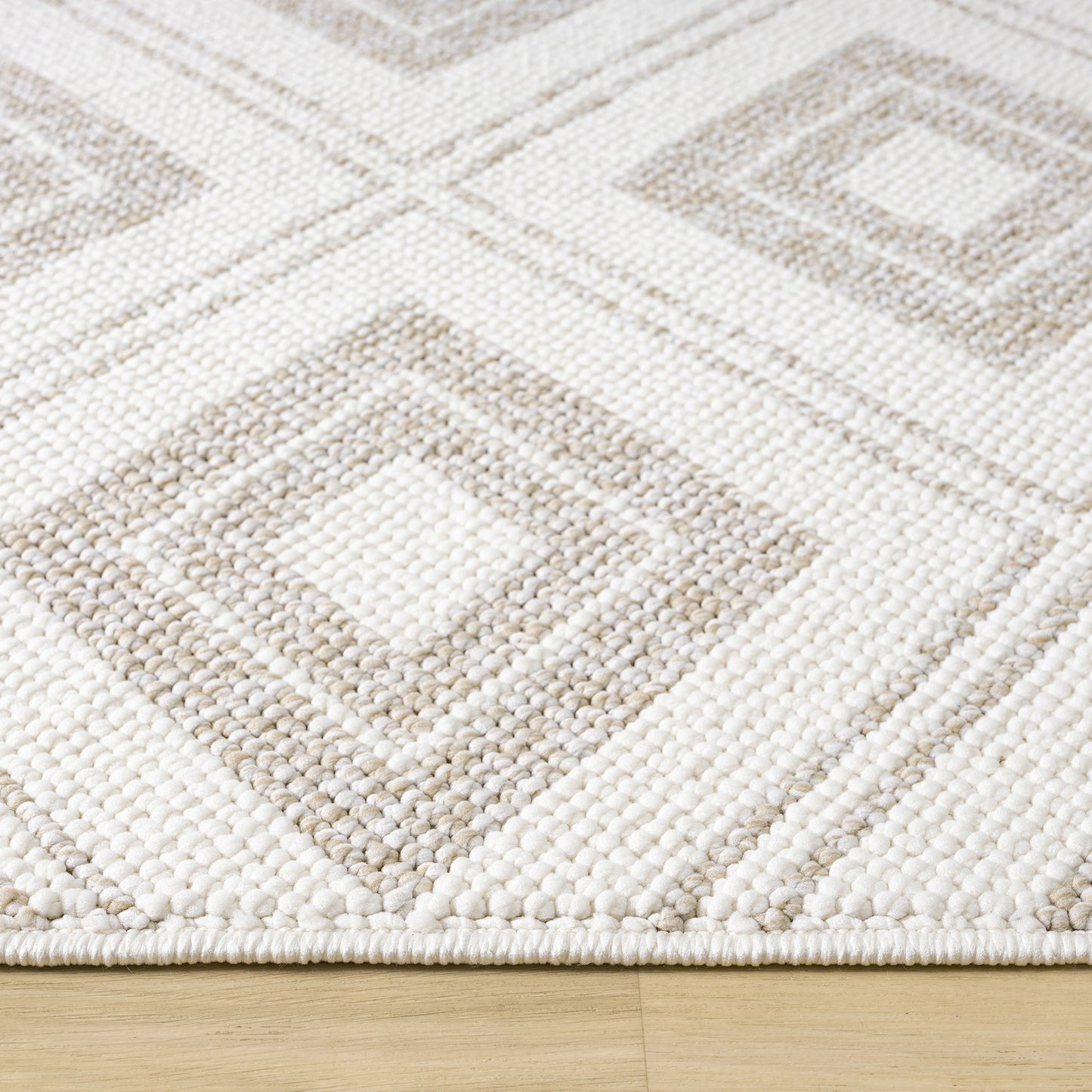 Solace Pebble in Cream Rug