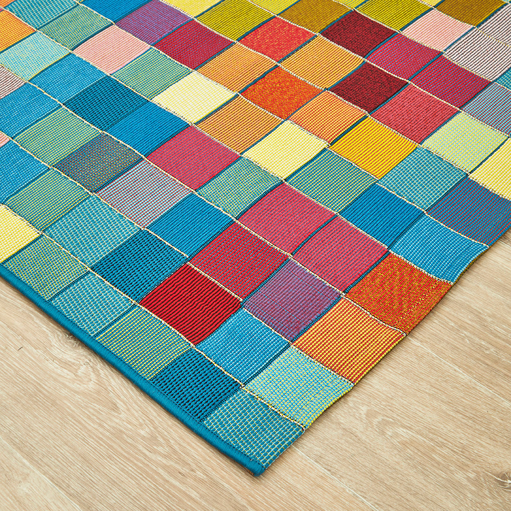 Vista Pixel Multi Colour : Runner Rug