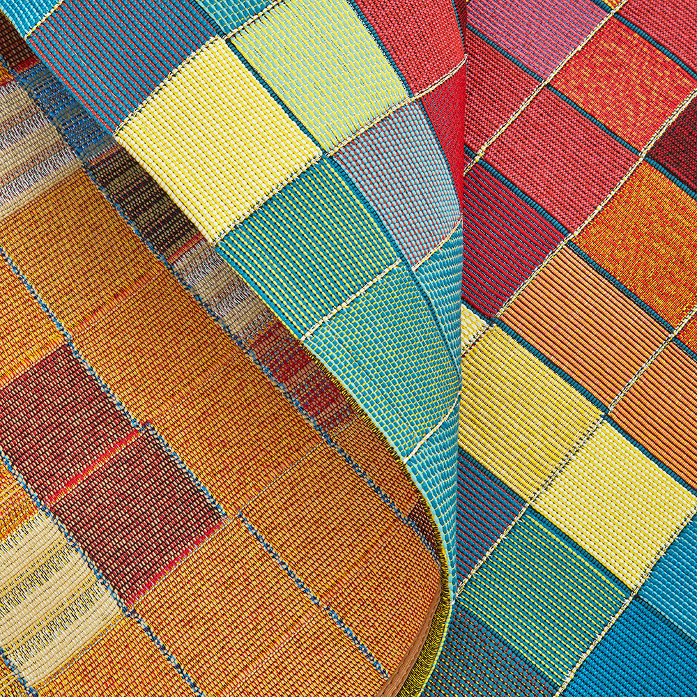 Vista Pixel Multi Colour : Runner Rug