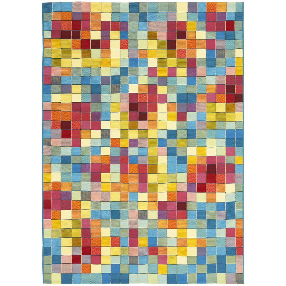 Vista Pixel Multi Colour Rug