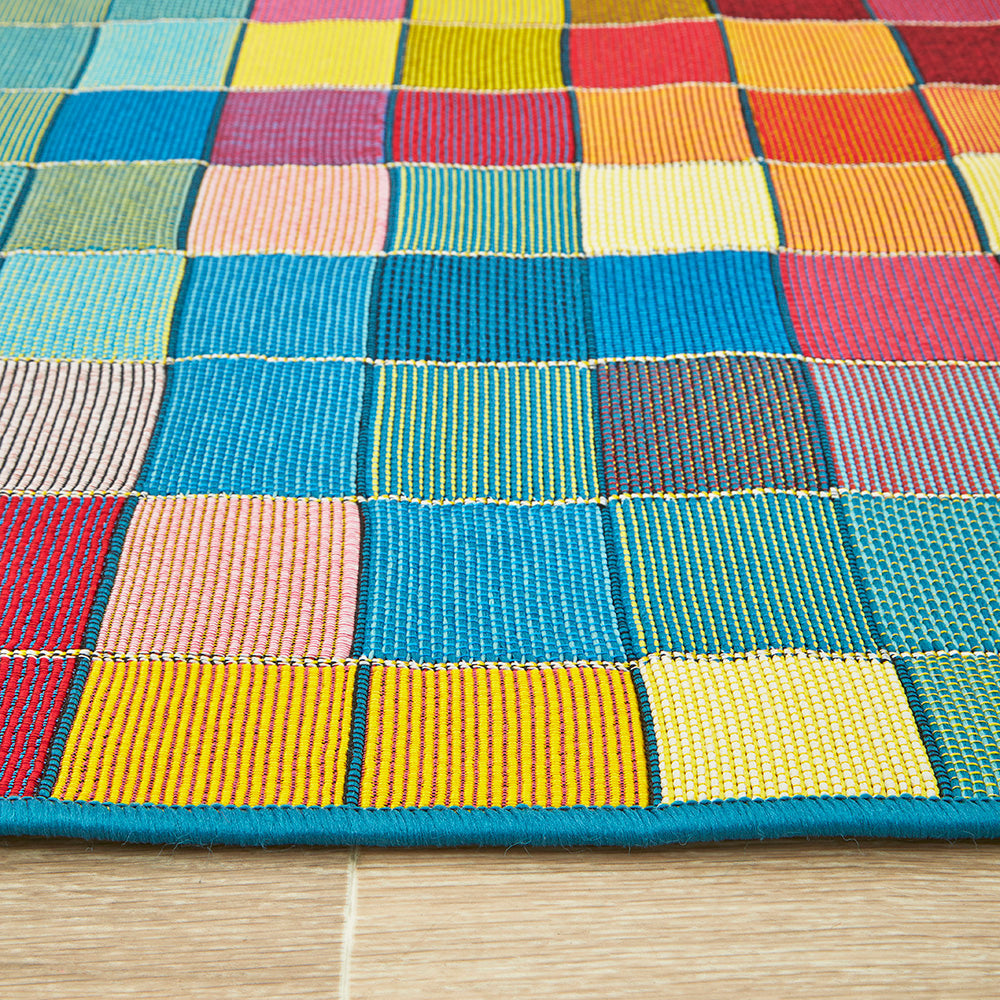 Vista Pixel Multi Colour Rug