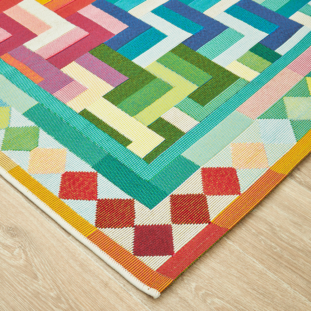 Vista Tala Multi Colour : Runner Rug