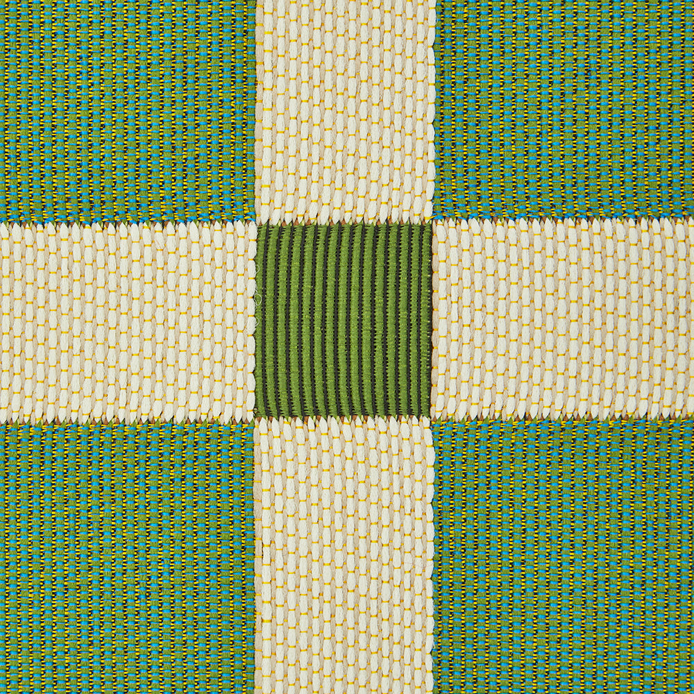 Vista Tito Green Colour : Runner Rug