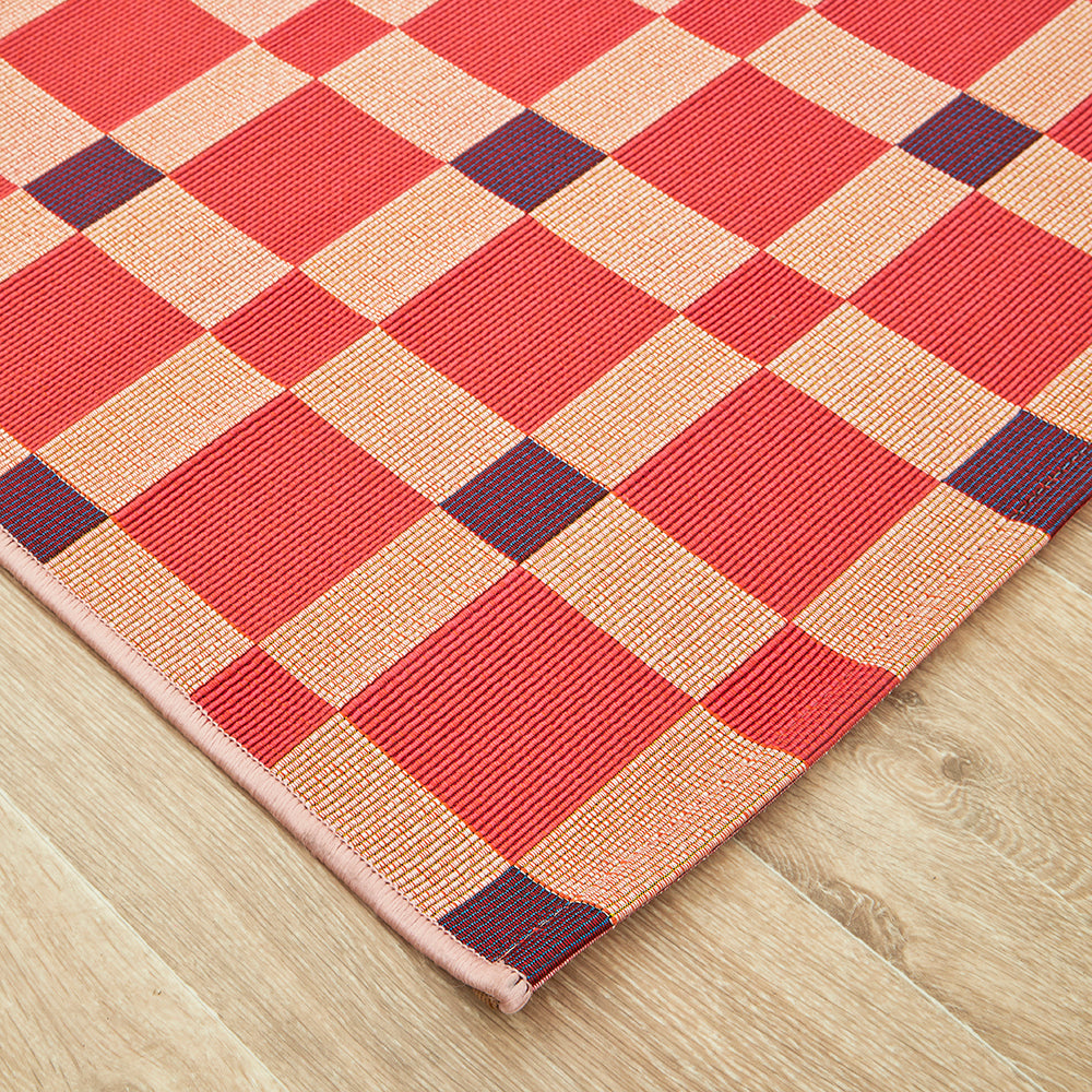 Vista Tito Pink Colour : Runner Rug