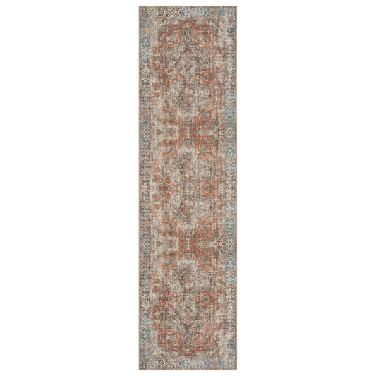 Vintage Terra in Multi Colour : Runner Rug