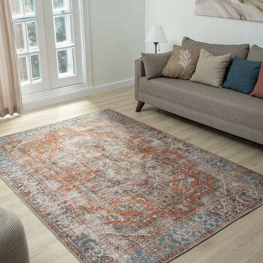 Vintage Terra in Multi Colour Rug