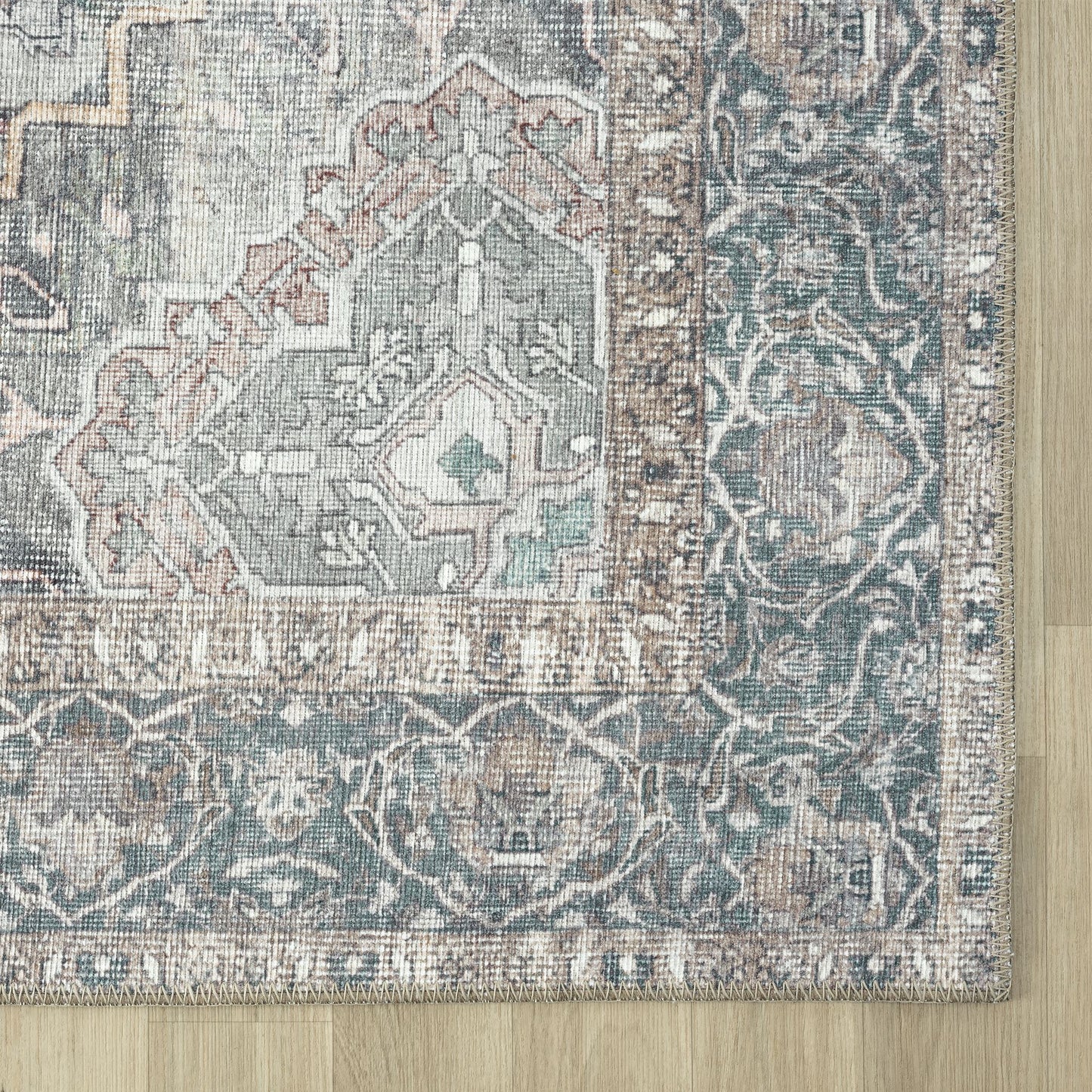 Vintage Slate in Multi Colour Rug