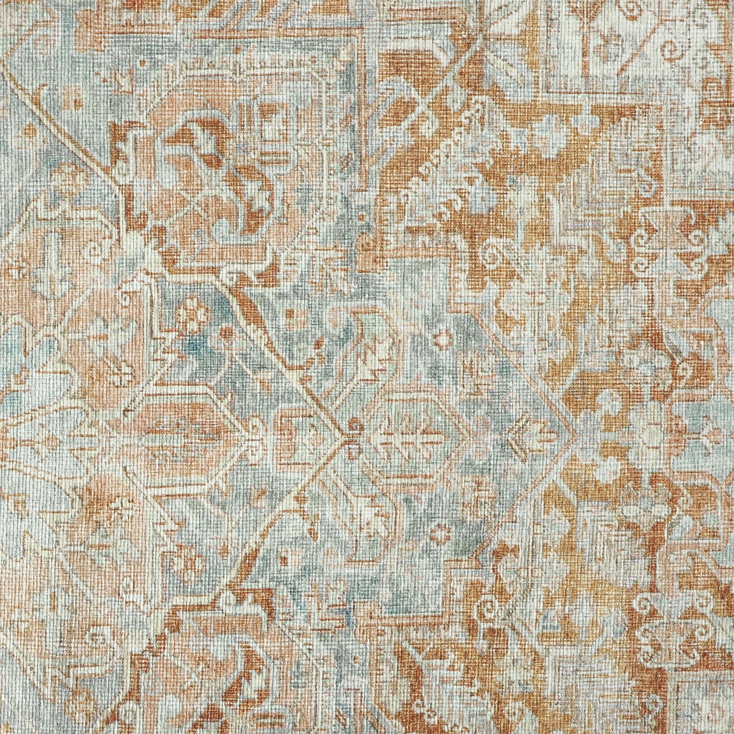 Vintage Coral in Multi Colour Rug